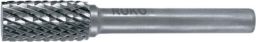 NW Frässtift Form ZYA D.8mm Kopf-L.18mm Schaft-D.6mm HM Verz.KVZ 4 RUKO (4000602791)