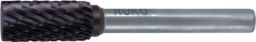 NW Frässtift Form ZYA D.6mm Kopf-L.18mm Schaft-D.6mm HM TiCN Verz.KVZ 4 RUKO (4000602795)