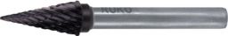 NW Frässtift Form SKM D.6mm Kopf-L.18mm Schaft-D.6mm HM TiCN Verz.KVZ 4 RUKO (4000602926)