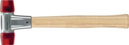 NW Schonhammer BASEPLEX L.270mm Kopf-D.25mm hart HO Celluloseacetat rot HALDER (4000760123)