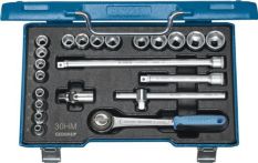 NW Steckschlüsselsatz 3/8Zoll 22tlg. 6-22mm 6KT Profil m.Umschaltscheibe (4000770967)