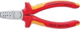NW Aderendhülsenzange L.145mm 0,25-2,5 (AWG 23-13) mm² pol.2K-Hülle VDE KNIPEX (4000795074)