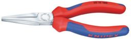NW Langbeckzange Gesamt-L.160mm Kopf pol.halbrd.Ku.-Überzug KNIPEX (4000810283)