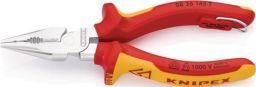 NW Spitzkombizange L.145mm verchr.Mehrkomp.-Hülle VDE m.Öse KNIPEX (4000810293)