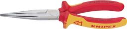 NW Flachrundzange L.200mm verchr.ger.VDE 2K-Hülle KNIPEX (4000810355)