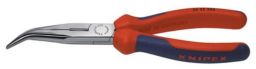 NW Flachrundzange L.200mm pol.40Grad gew.2K-Hülle KNIPEX (4000810366)