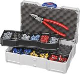 NW Aderendhülsensortiment 1191tlg.0,5-16mm² Aderendhülsenzange i.Systainer KNIPEX (4000810385)