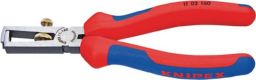 NW Abisolierzange L.160mm pol.2K-Hülle m.Öffnungsfeder KNIPEX (4000810406)