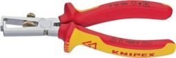 NW Abisolierzange L.160mm VDE verchr.2K-Hülle m.Öffnungsfeder KNIPEX (4000810415)