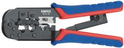 NW Crimpzange L.190mm f.6pol.Stecker brün. KNIPEX m.Mehrkomp.-Hüllen (4000810437)
