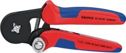NW Aderendhülsenzange L.180mm 0,08-10,0+16,0 (AWG 28-5) mm² brün.2K-Hülle KNIPEX (4000810461)