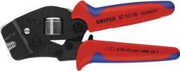 NW Crimpzange Gesamt-L.190mm 0,08-10,0 (AWG 28-7) mm² brün.2K-Hülle KNIPEX (4000810462)