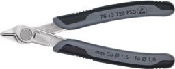 NW Elektron.Seitenschneider brün. ESD L.140mm brün. KNIPEX o.Drahtklemme (4000810336)