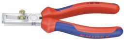 NW Abisolierzange L.160mm verchr.2K-Hülle m.Öffnungsfeder KNIPEX (4000810600)