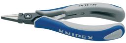 NW Elekronikflachzange L.135mm pol. gerade-breit KNIPEX m.2Komp.-Hüllen (4000810826)