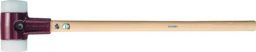 NW Vorschlaghammer SIMPLEX Kopf-D.80mm mittelhart Superplastik weiß Hickory HALDER (4000811700)