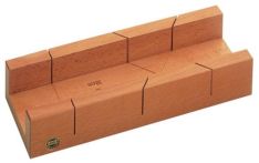NW Gehrungsschneidlade L.300xB.62xH.37mm Rotbuchenholz lack. (4000814553)