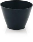 NW Gipsbecher H.130mm D.oben:125/unten:90mm kon.f.Nitrolacke geeignet Gum.schwarz (4000816561)