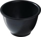 NW Gipsbecher H.90mm D.oben:125/unten:60mm kon.Gum.schwarz (4000816573)