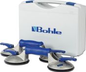 NW Saugheberset blue line Trgf.60kg Kopf-D. 120mm 2 Köpfe Alu VERIBOR (4000817244)