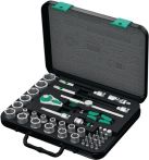 NW Steckschlüsselsatz CV. 43tlg. 6-24mm 3/8Zoll WERA Schlitz/6KT/PH (4000820227)