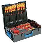NW Werkzeugsortiment 53tlg.f.die Elektroinstallation in L-BOXX 1100-1094 VDE HYBRID (4000820313)