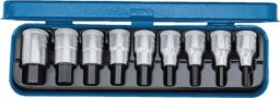 NW Steckschlüsselsatz 1/2Zoll 9tlg. 3/16-5/8Zoll f.Innen-6KT-Schrauben GEDORE (4000820524)