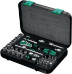 NW Steckschlüsselsatz 42tlg. 1/4Zoll 4-14mm Knarrenkopf 6KT Knarre m.2K-Griff (4000820556)