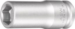 NW Kraftschraubereinsatz 3/8 Zoll SW 10 mm 6-KT. L. 55 mm m. federndem Magnet ASW (4000820806)