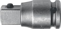 NW Vergrößerungsstück 3/8 Zoll auf 1/2 Zoll 4 KT L. 36 mm f.Kraftsteckschl.Einsätze (4000820885)