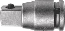NW Reduzierstück 3/4 Zoll auf 1/2 Zoll 4 KT L. 57 mm f.Kraftsteckschl.Einsätze (4000820933)