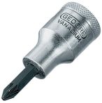 NW Steckschlüsseleinsatz IKS 19 PZD 1/2 Zoll PZD PZD 2 L.60mm GEDORE (4000821387)