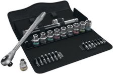 NW Steckschlüsselsatz 1/4 Zoll 28 teilig sw 5,5 bis sw 13 Zyklop Metal push Knarre (4000821653)