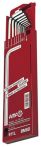 NW Winkelschraubendreher Satz 8tlg. 6KT SW2-10mm extra lang AMF i.Ku.-Halter (4000825382)