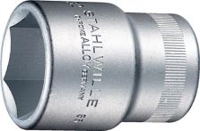 NW Steckschlüsseleinsatz 55 3/4 Zoll 6-kant SW 19mm L.50mm STAHLWILLE (4000826449)
