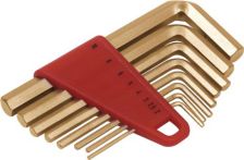NW Winkelschraubendrehersatz 8 tlg. 6-KT. SW 2-10mm funkenfrei (4000826905)