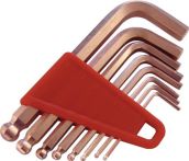 NW Winkelschraubendrehersatz 8 tlg. 6-KT. Kugelk. SW 2-10mm funkenfrei (4000826914)