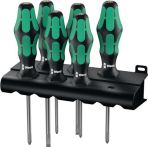NW Schraubendrehersatz 6 tlg. Schlitz PH PZD Mehrkomp.-Heft inkl. Rack (4000827742)