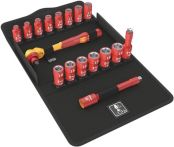 NW Steckschlüsselsatz 3/8 Zoll 17 tlg. 6-KT. Hebelumschaltknarre VDE (4000828008)
