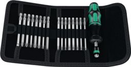 NW Drehmomentschraubendrehersatz KK 60 Torque 17-tlg.1,2-3 Nm einstellb.WERA (4000828120)