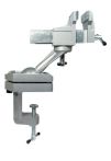 NW Feinmechanikerschraubstock Backen-B.46mm Spann-W.70mm Klemmbügel (4000830970)