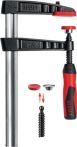 NW Temperguss-Schraubzw.Spann-W.160mm,Ausl.80mm,2-K-Griff,Q.25x6mm,TG16-2K,BESSEY (4000831761)