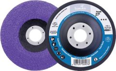 NW Kompaktschleifteller Purple Grain Single D115mm K.36 gekr.CO Bohr.22,23mm LUKAS (4000840311)