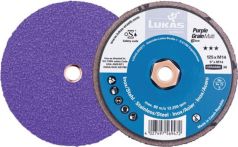 NW Kompaktschleifteller Purple Grain Multi D115mm K.36 ger.CO M14 LUKAS (4000840313)
