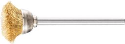 NW Minitopfbürste TBU D18xB3xL6mm Messingdraht Schaft-D.3mm PFERD (4000840585)