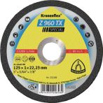 NW Trennscheibe Z 960 TX D115x1mm ger.INOX Bohrung 22,23mm KLINGSPOR (4000841021)