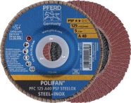 NW Fächerscheibe A PSF STEELOX D.115mm K.A-40 kon.Stahl/Holz NK PFERD (4000842590)