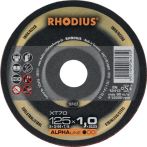 NW Trennscheibe XT70 D115x1mm ger.INOX Bohrung 22,23mm RHODIUS (4000843729)