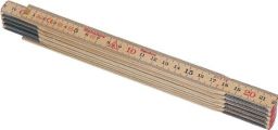 NW Gliedermaßstab 59-2-10 L.2m B.15mm mm/cm EG III Glasb.natur HULTAFORS (4000853001)
