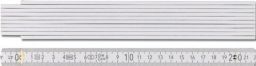 NW Gliedermaßstab 9072 L.2m B.16mm mm/cm EG III Buche weiß BMI (4000853014)